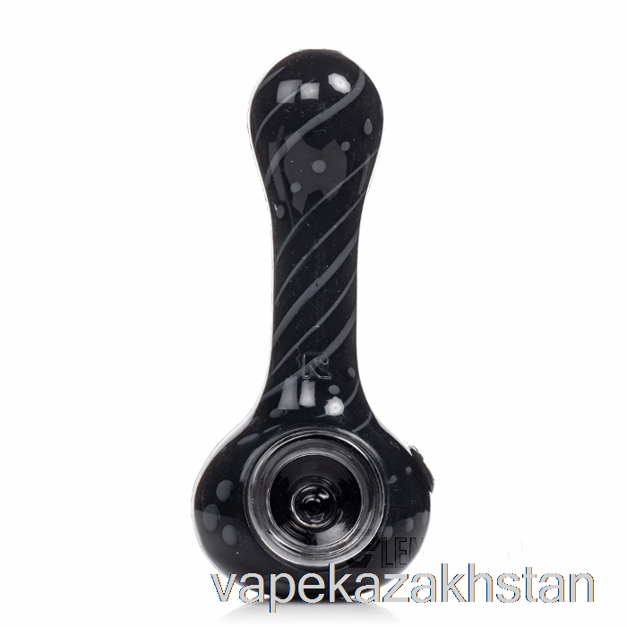 Vape Kazakhstan Eyce ORAFLEX Floral Silicone Spoon Black / Gray